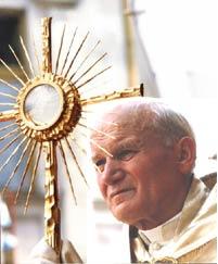 pope and Eucharist